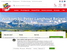 Tablet Screenshot of peterlanghout.nl